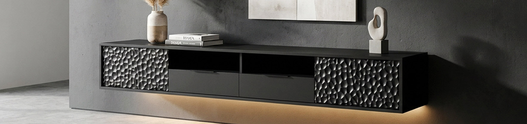 Wall Mounted Unit & Floating Consoles