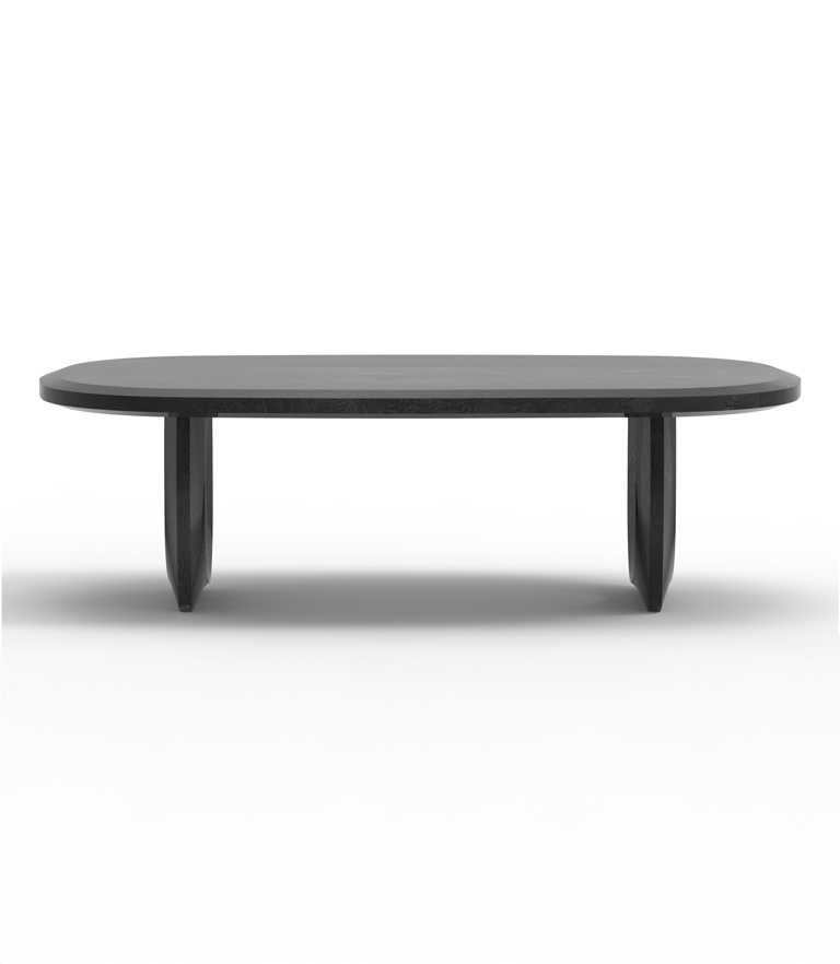 Aura Loft (Black Sandblast) Coffee Table