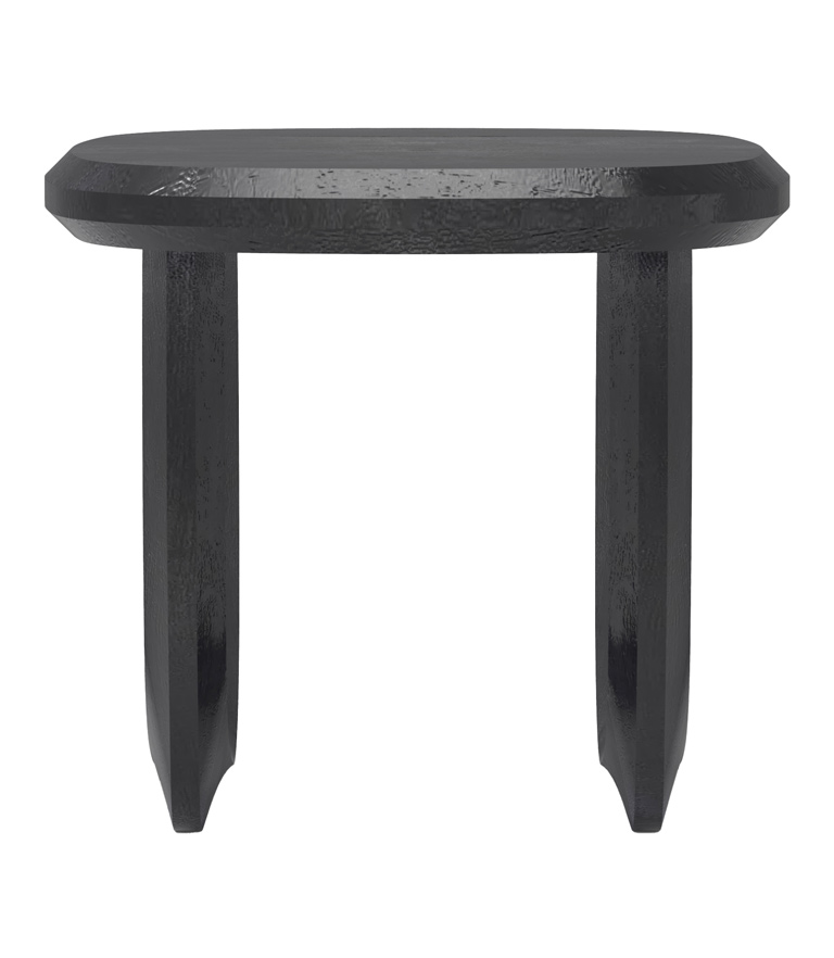 Aura Loft (Black Sandblast) End Table