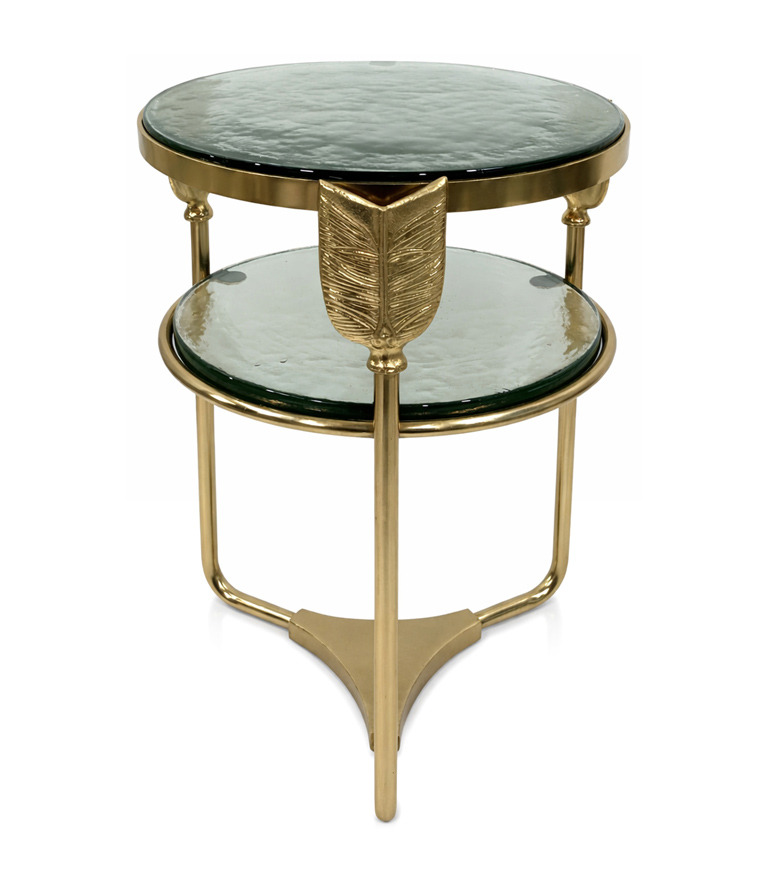 Halo Leaf Accent Table