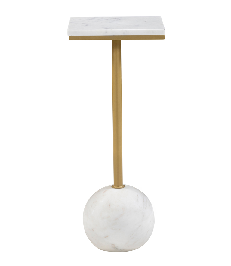 Ord White End Table
