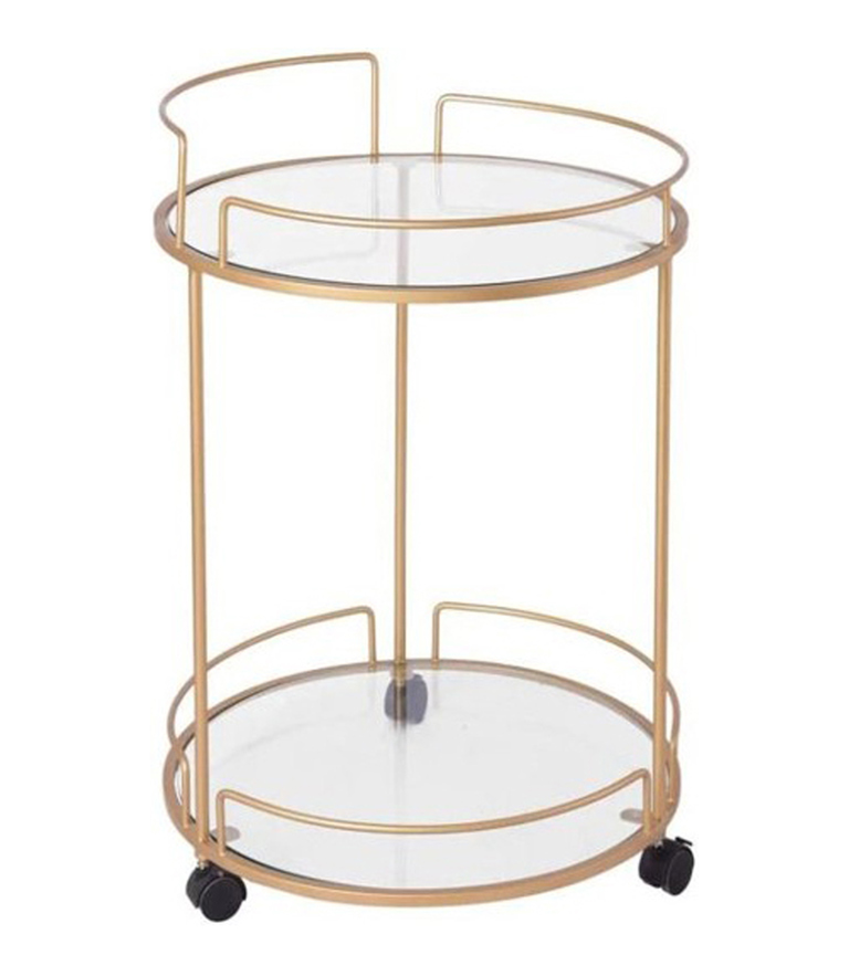 Montclair Round Bar Cart