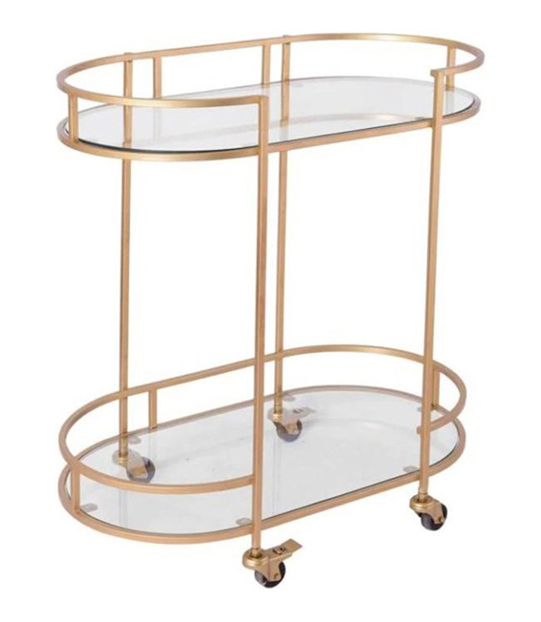 Hudson Rectangular Bar Cart