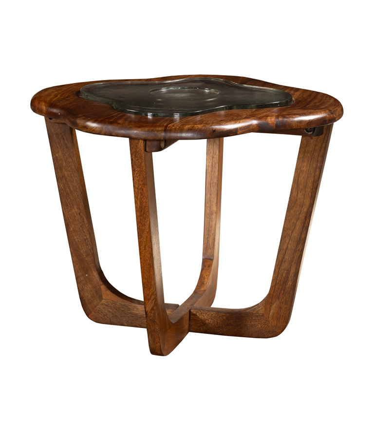 Elowen Glass Side Table